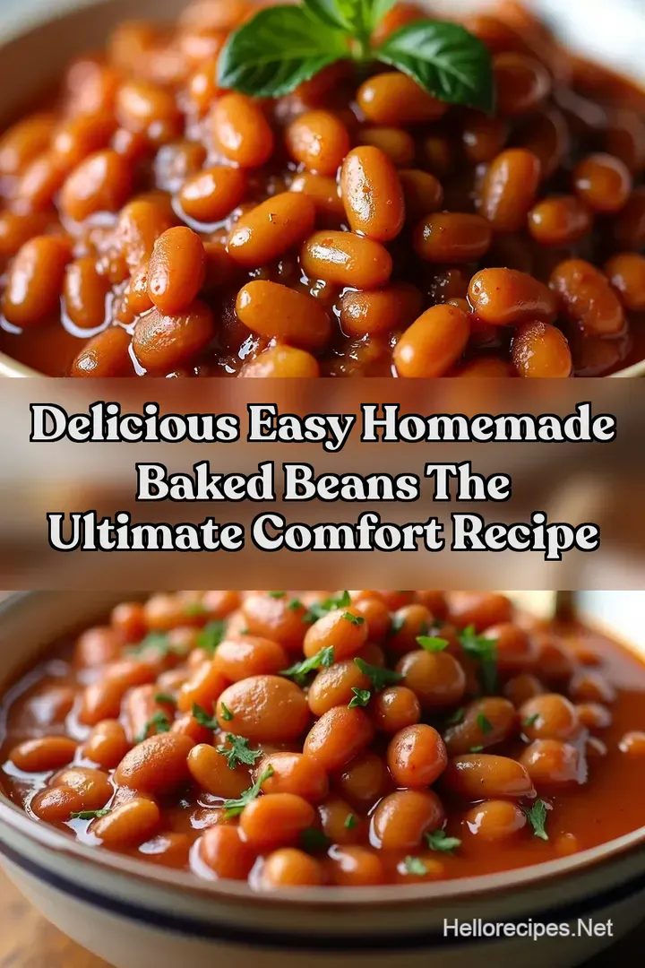 Delicious Easy Homemade Baked Beans The Ultimate Comfort Recipe