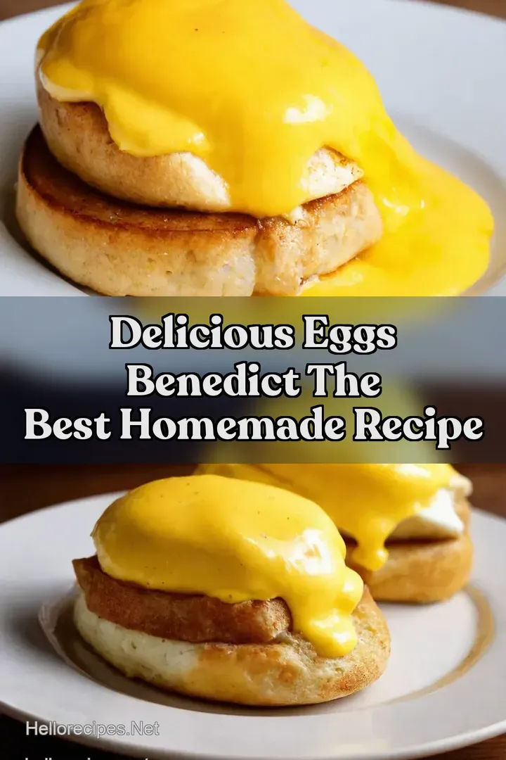Delicious Eggs Benedict The Best Homemade Recipe