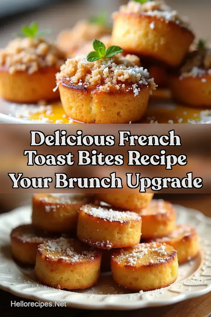 Delicious French Toast Bites Recipe Your Brunch Upgrade