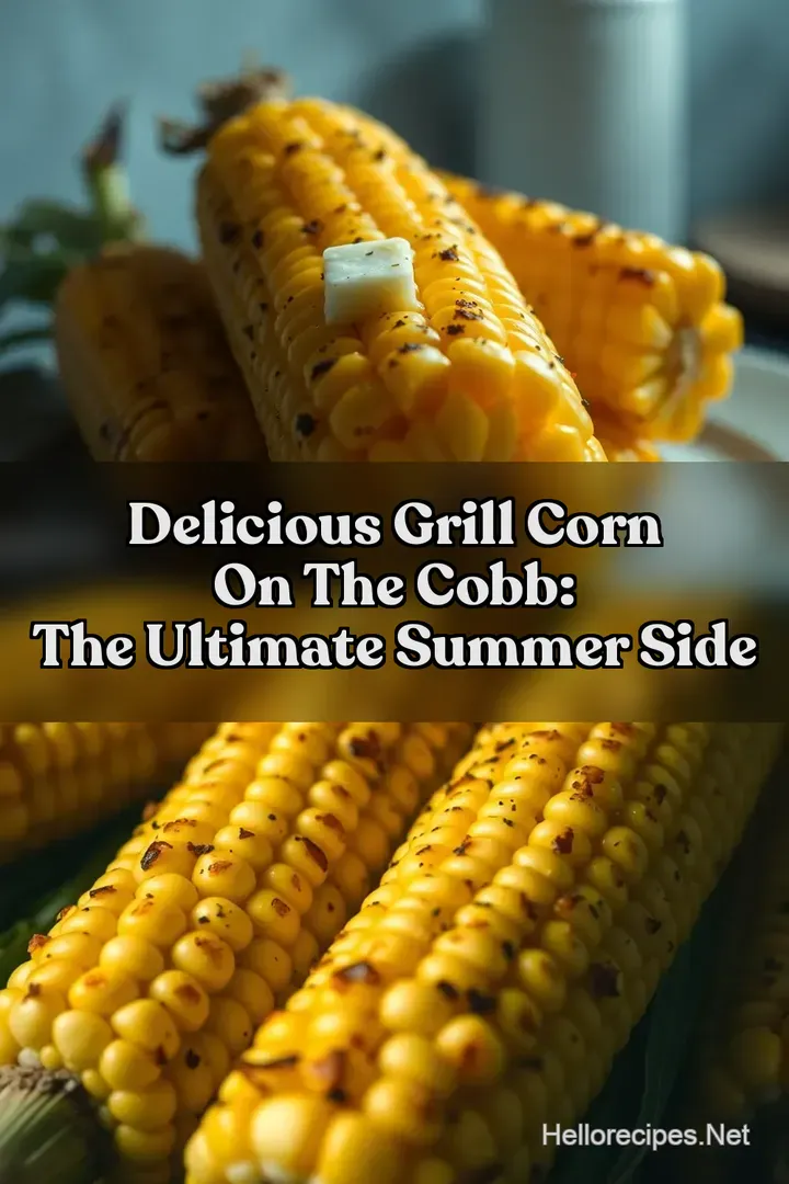 Delicious Grill Corn On The Cobb: The Ultimate Summer Side