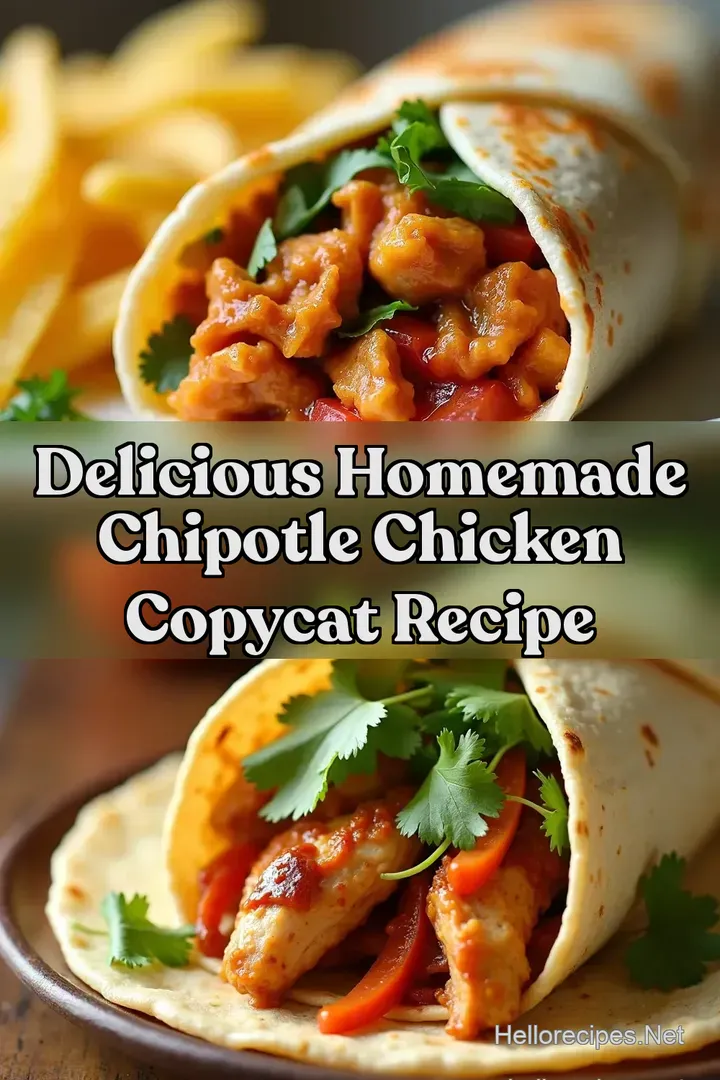 Delicious Homemade Chipotle Chicken Copycat Recipe