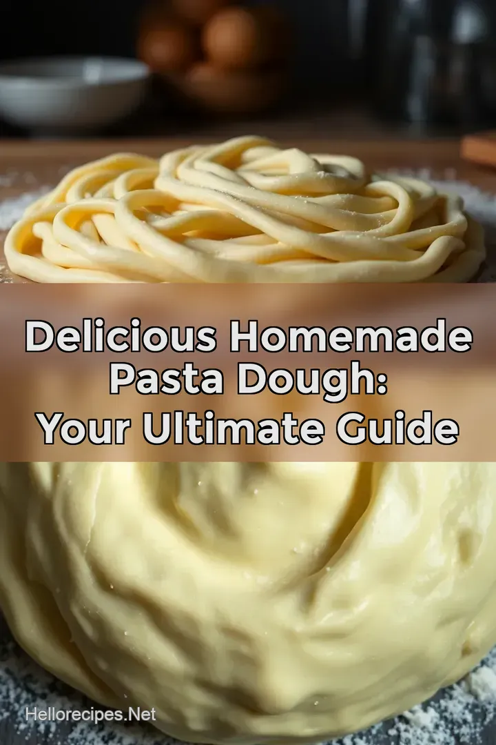Delicious Homemade Pasta Dough: Your Ultimate Guide