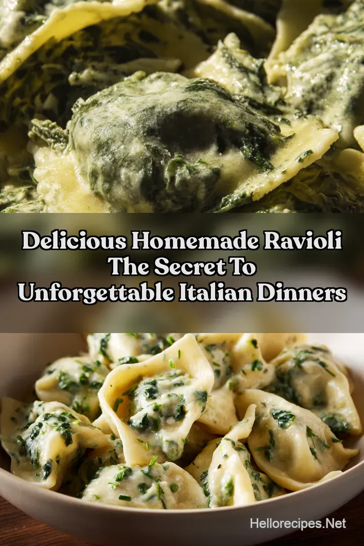 Delicious Homemade Ravioli The Secret To Unforgettable Italian Dinners