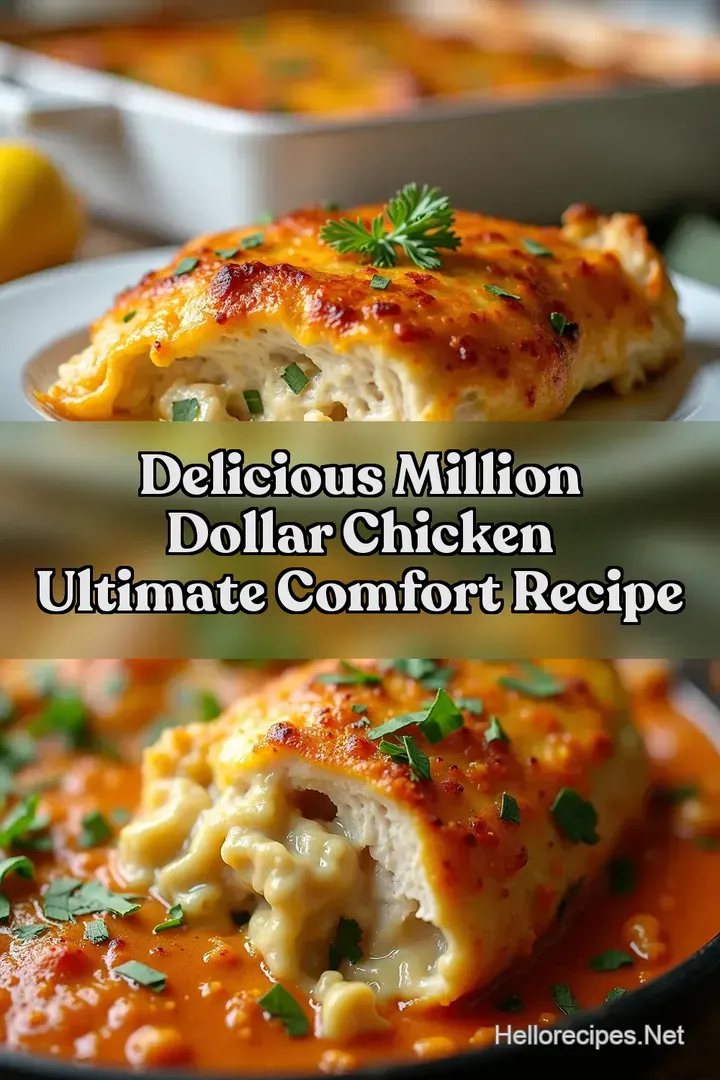 Delicious Million Dollar Chicken Ultimate Comfort Recipe