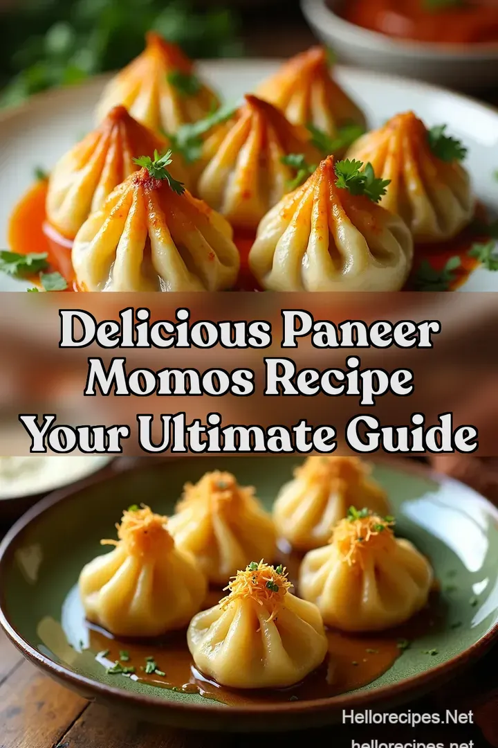 Delicious Paneer Momos Recipe Your Ultimate Guide