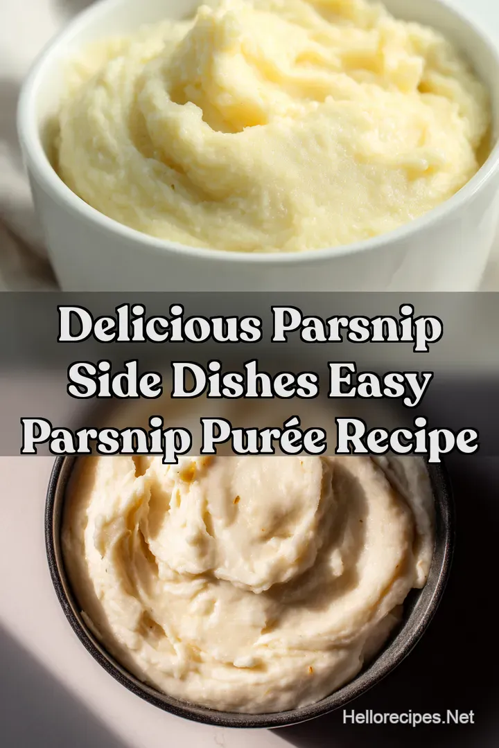 Delicious Parsnip Side Dishes Easy Parsnip Pur&eacute;e Recipe