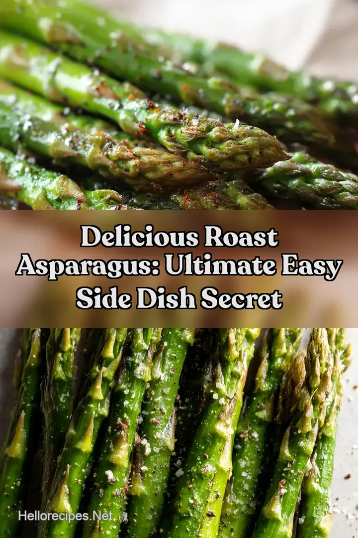 Delicious Roast Asparagus: Ultimate Easy Side Dish Secret