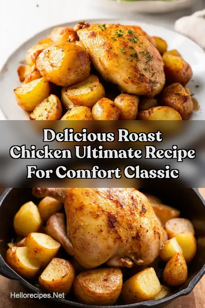 Delicious Roast Chicken Ultimate Recipe For Comfort Classic