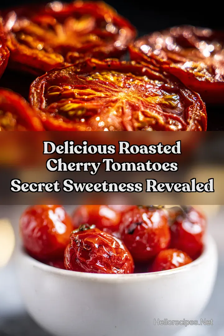 Delicious Roasted Cherry Tomatoes Secret Sweetness Revealed