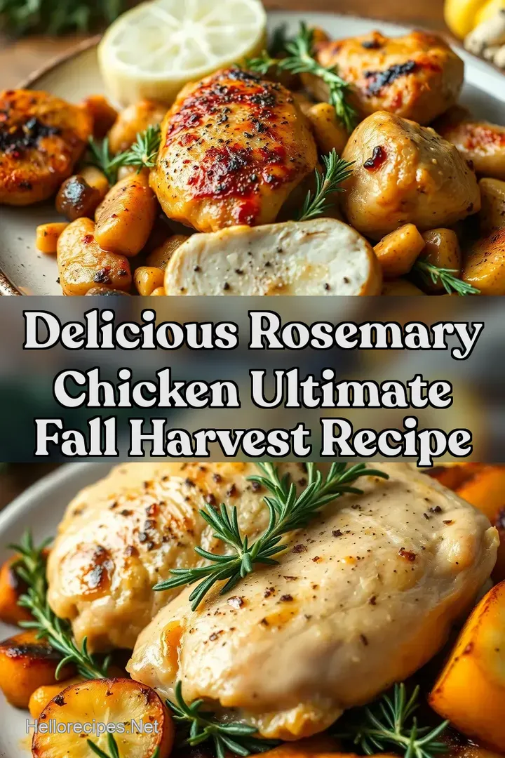 Delicious Rosemary Chicken Ultimate Fall Harvest Recipe