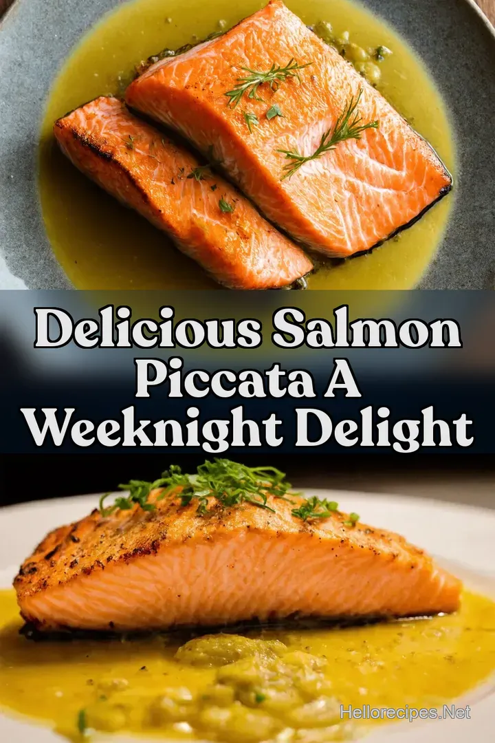 Delicious Salmon Piccata A Weeknight Delight
