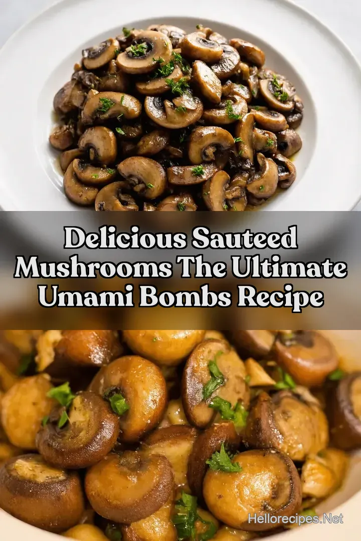 Delicious Sauteed Mushrooms The Ultimate Umami Bombs Recipe