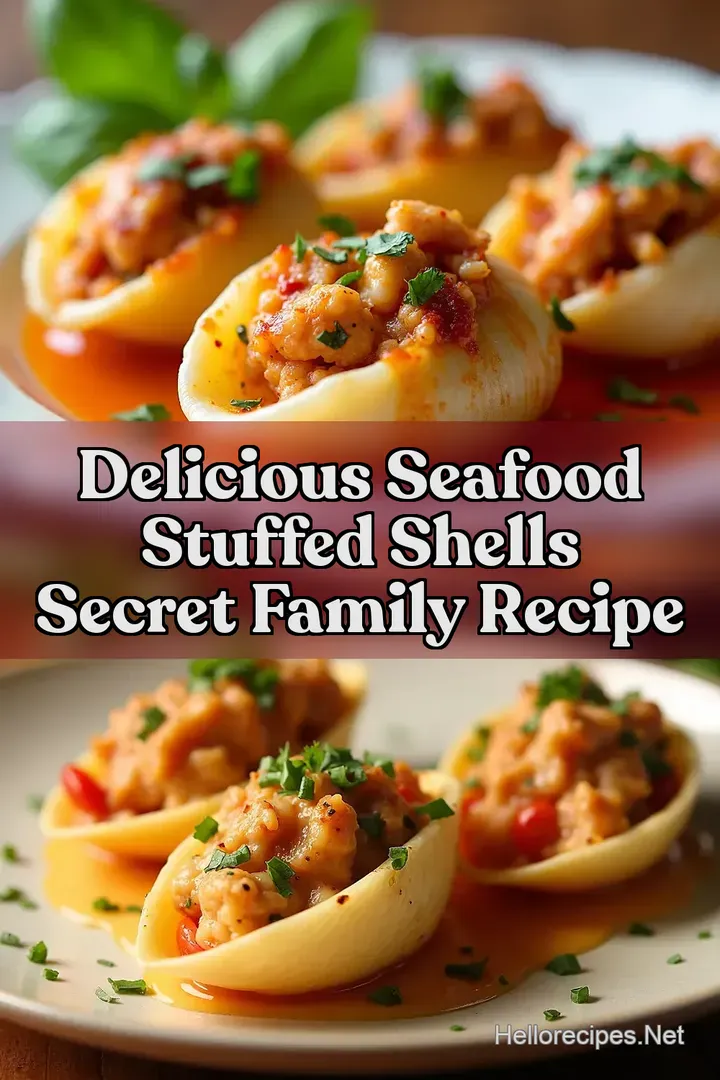 Delicious Seafood Stuffed Shells Secret Family Recipe