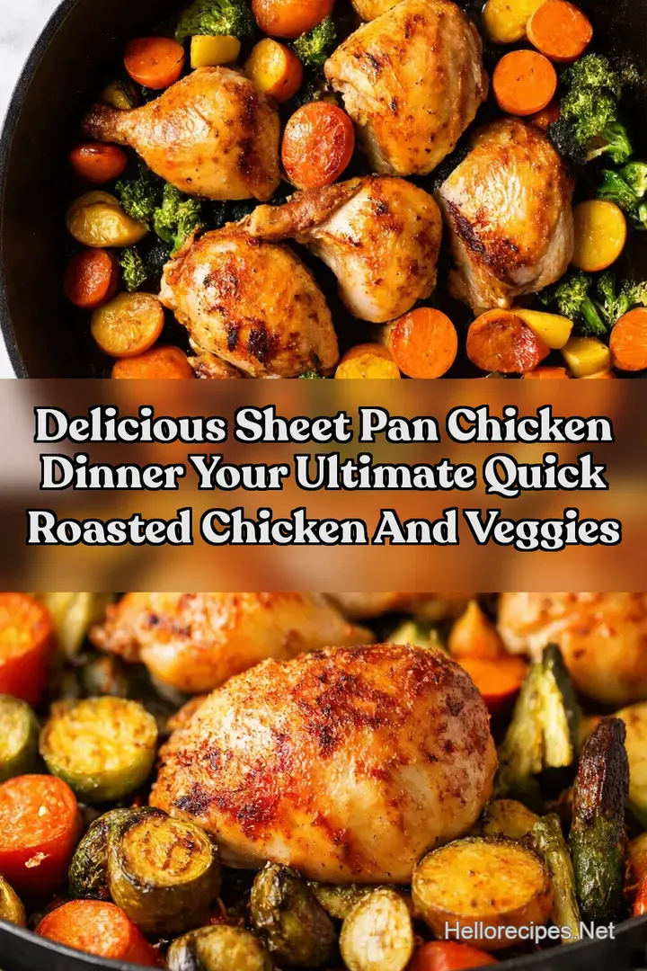 Delicious Sheet Pan Chicken Dinner Your Ultimate Quick Roasted Chicken and Veggies