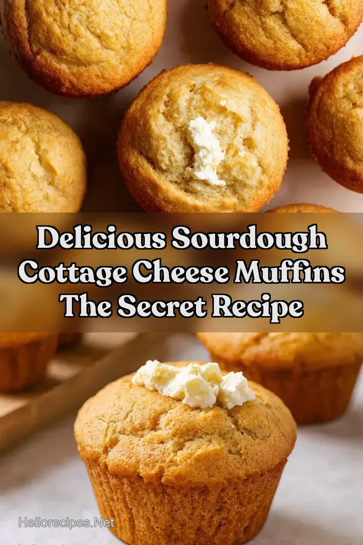 Delicious Sourdough Cottage Cheese Muffins The Secret Recipe