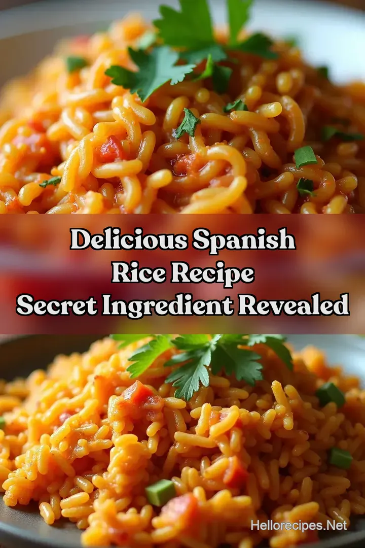 Delicious SPANISH RICE RECIPE Secret Ingredient Revealed