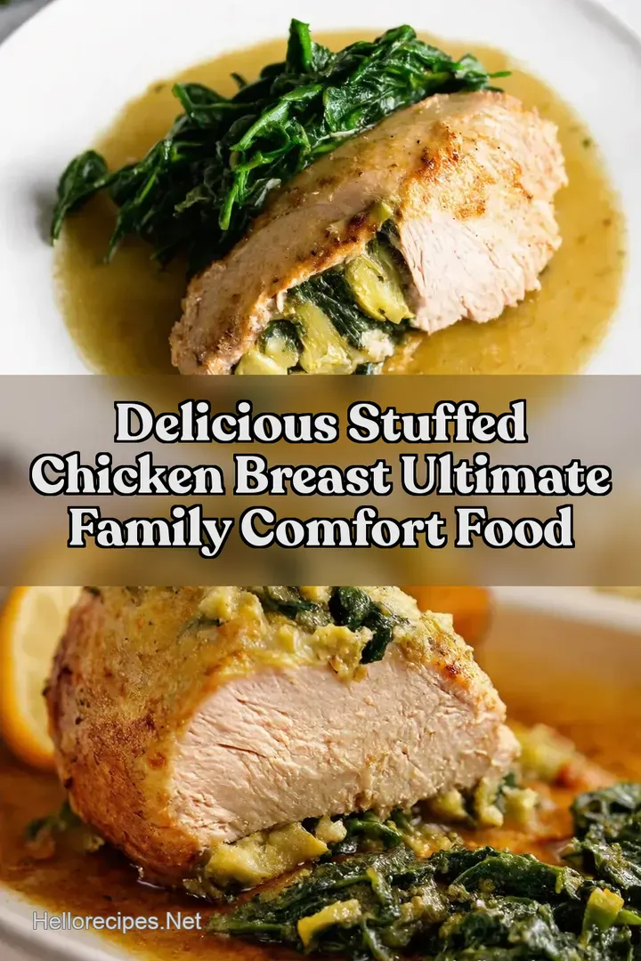 Delicious Stuffed Chicken Breast Ultimate Family Comfort Food