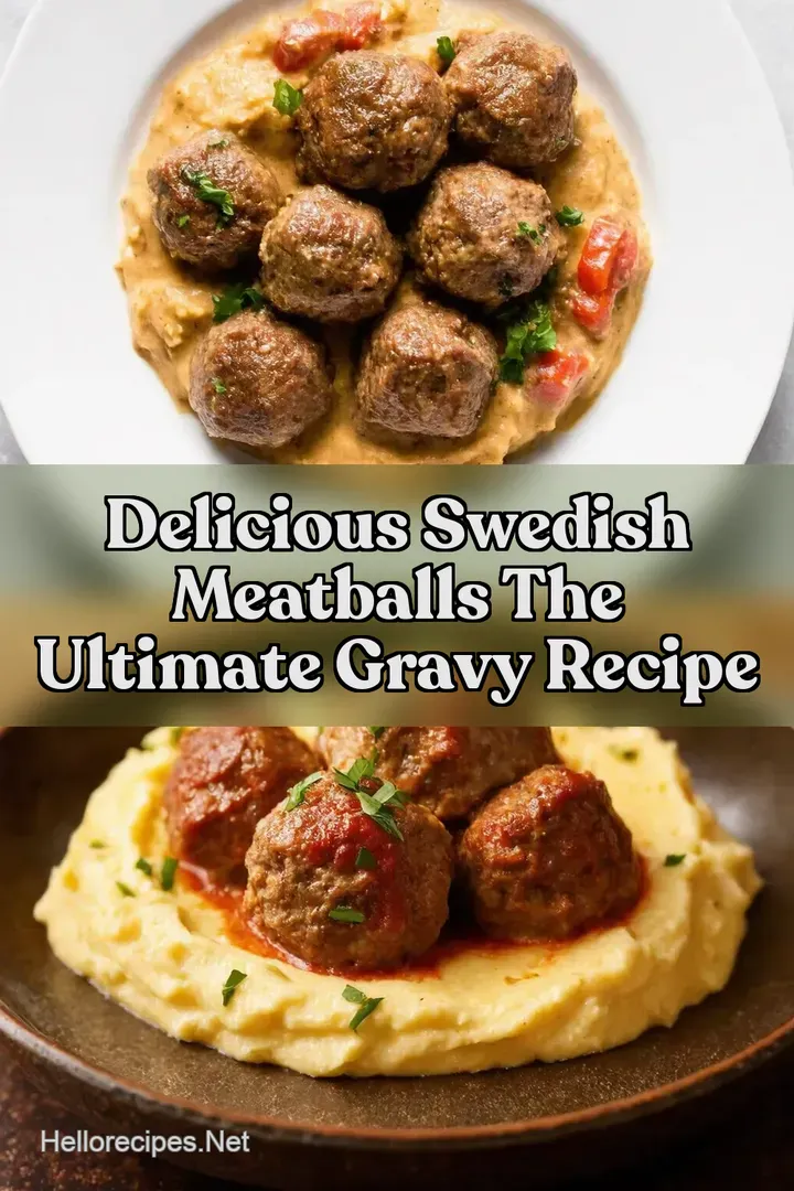 Delicious Swedish Meatballs The Ultimate Gravy Recipe