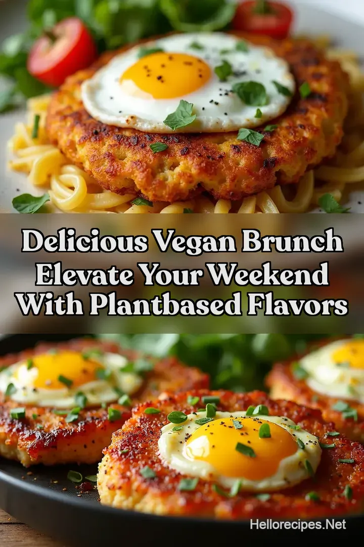 Delicious Vegan Brunch Elevate Your Weekend with PlantBased Flavors