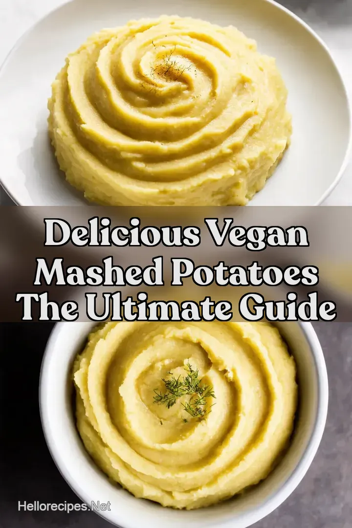 Delicious Vegan Mashed Potatoes The Ultimate Guide