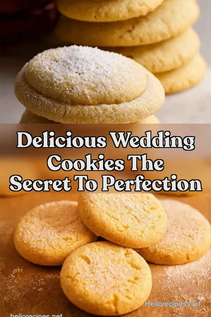 Delicious Wedding Cookies The Secret To Perfection