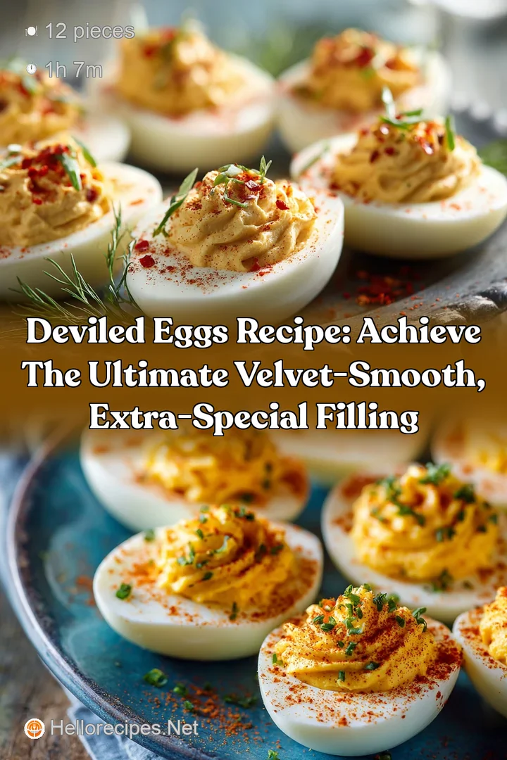 Deviled Eggs Recipe: Achieve the Ultimate Velvet-Smooth Extra-Special Filling