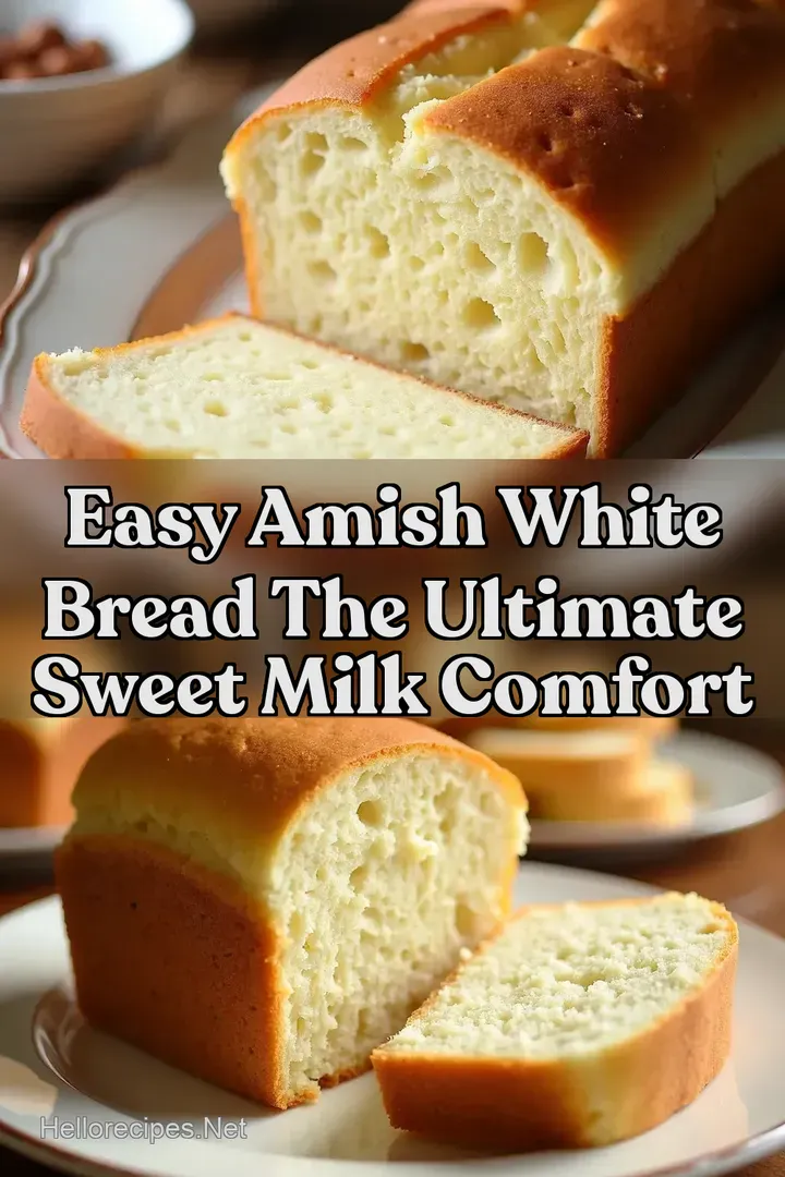 Easy Amish White Bread The Ultimate Sweet Milk Comfort