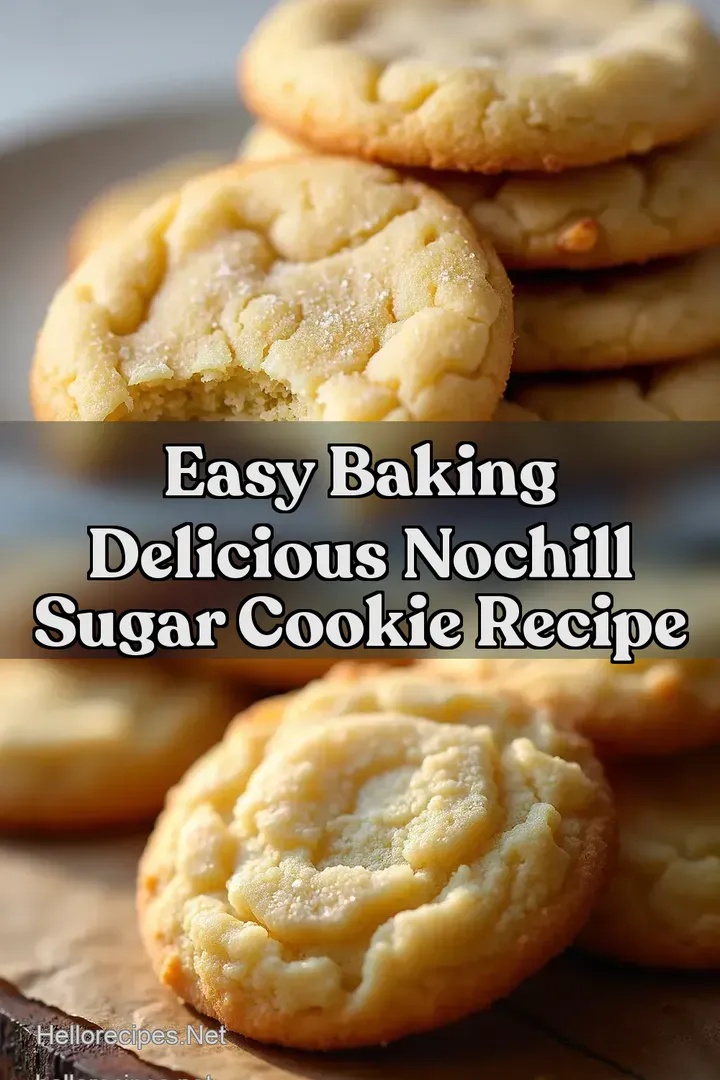 Easy Baking Delicious NoChill Sugar Cookie Recipe