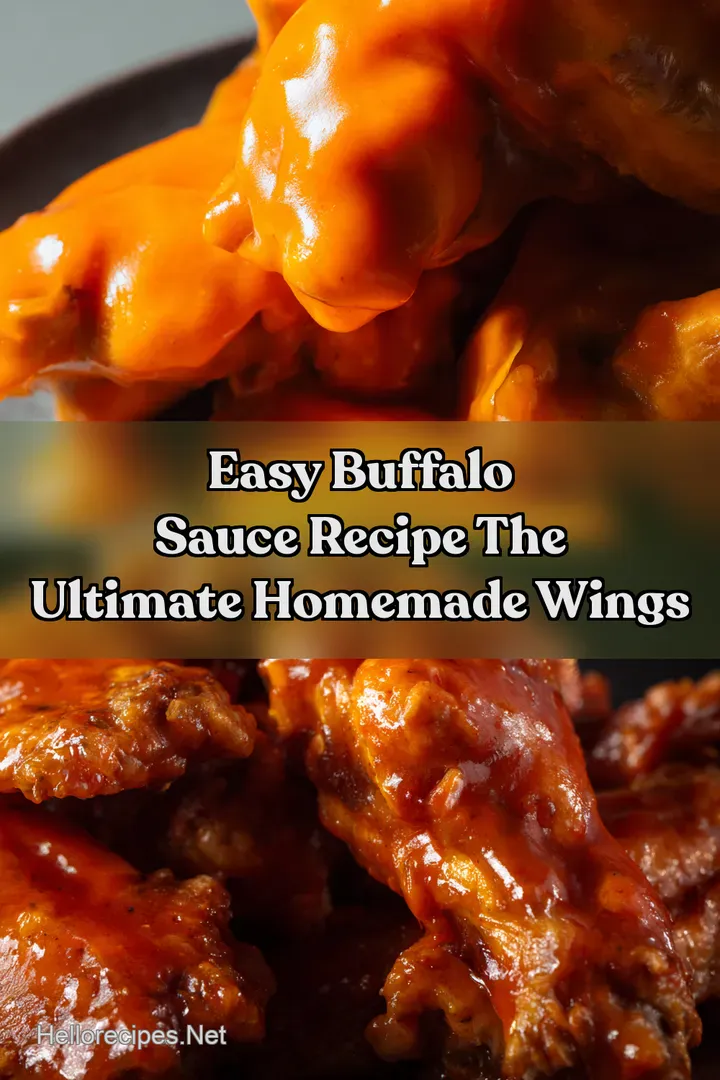 Easy Buffalo Sauce Recipe The ULTIMATE Homemade Wings
