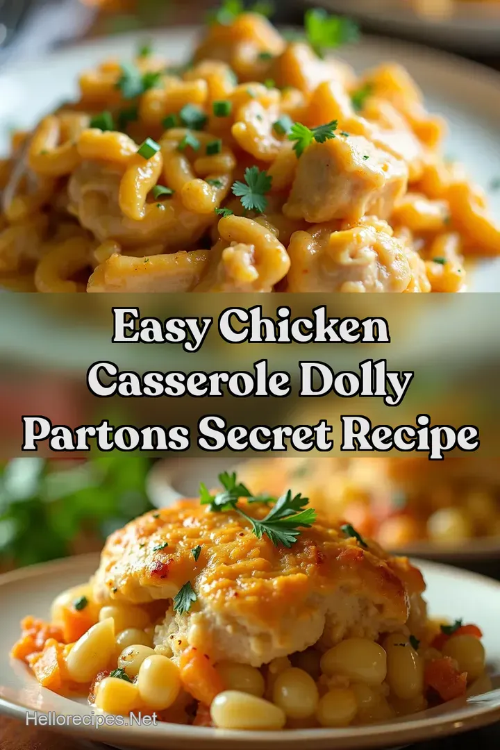 Easy Chicken Casserole Dolly Partons Secret Recipe