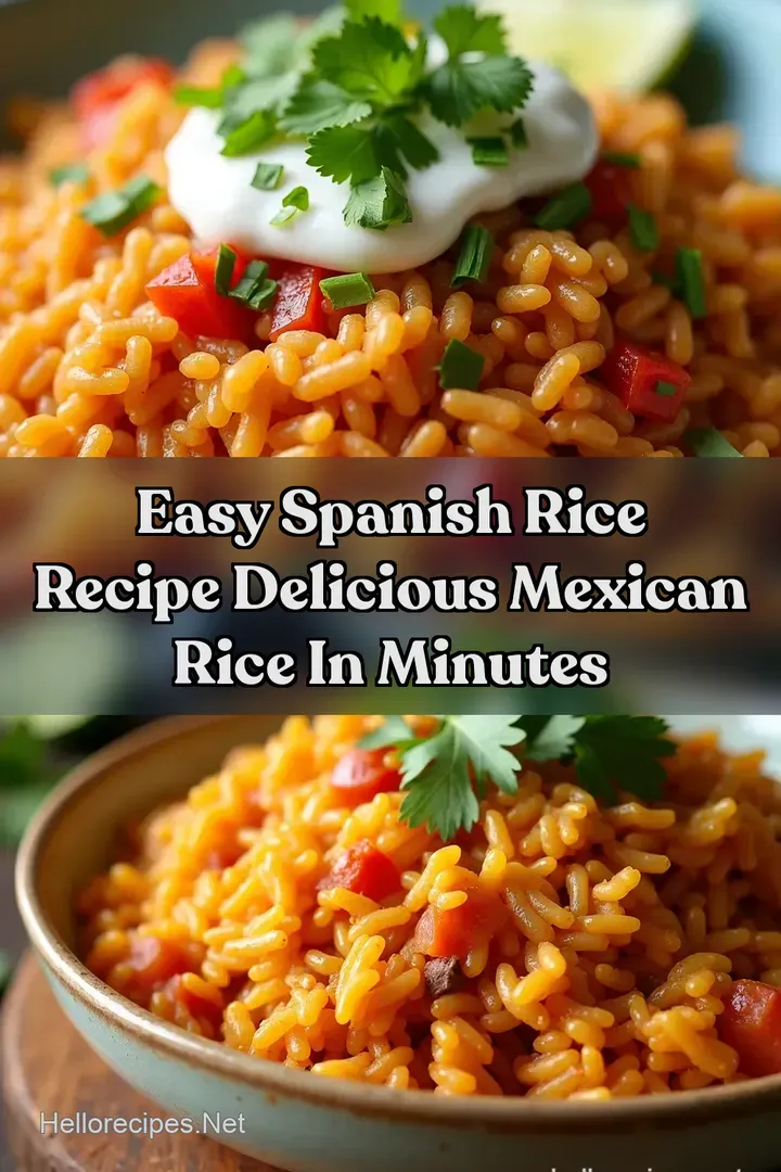 Easy Spanish Rice Recipe Delicious Mexican Rice In Minutes