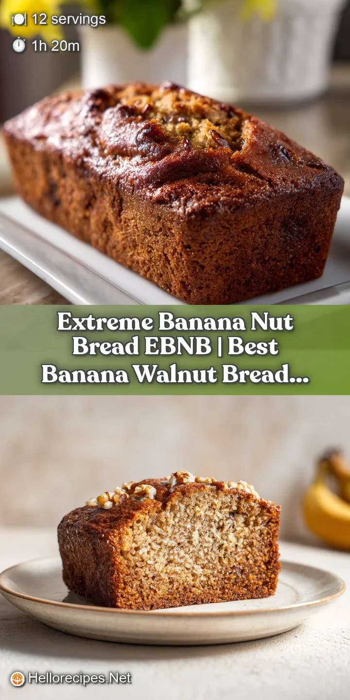 A warm, inviting slice of banana nut bread with a glistening, slightly caramelized crust and plump nuts.
