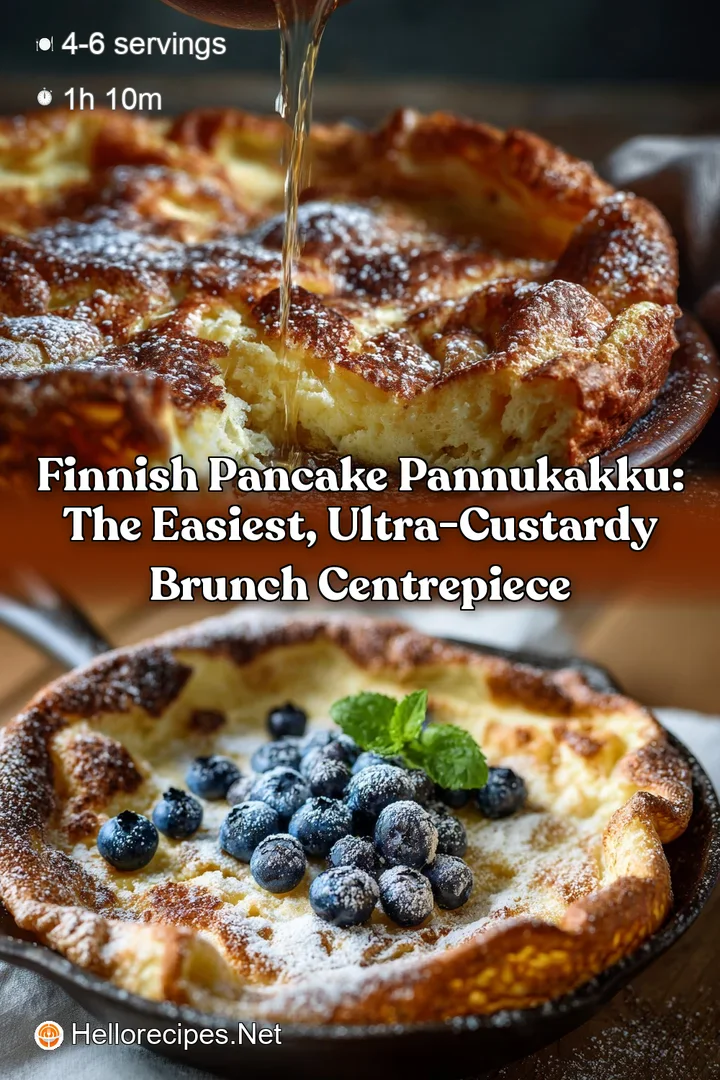 Finnish Pancake Pannukakku: The Easiest Ultra-Custardy Brunch Centrepiece