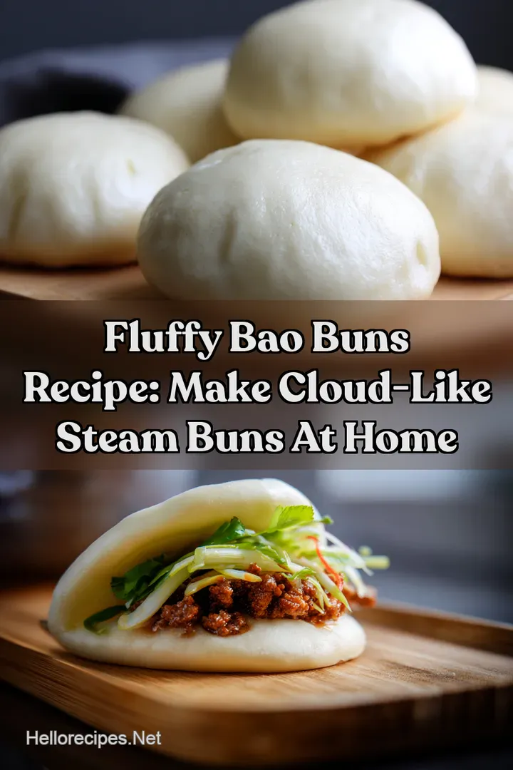 Fluffy Bao Buns Recipe: Make Cloud-Like Steam Buns At Home : PIN FOR LATER Fluffy Bao Buns Recipe: Make Cloud-Like Steam Buns At Home