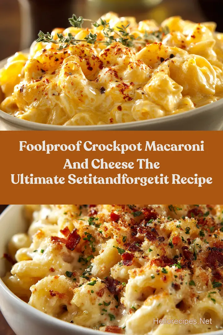 Foolproof Crockpot Macaroni And Cheese The Ultimate SetItandForgetIt Recipe