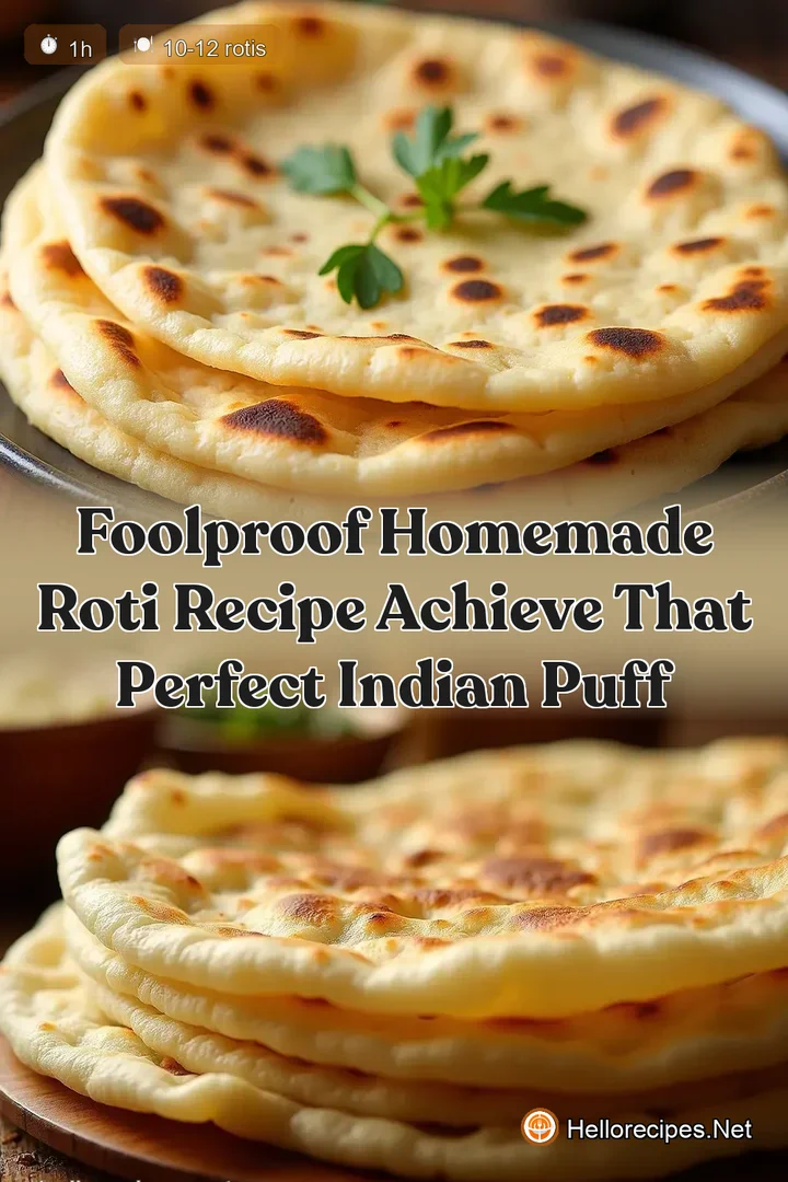 Foolproof Homemade Roti Recipe Achieve That Perfect Indian Puff