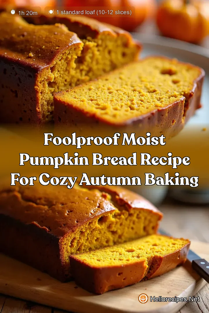 Foolproof Moist Pumpkin Bread Recipe for Cozy Autumn Baking