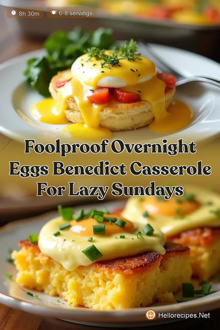 Foolproof Overnight Eggs Benedict Casserole for Lazy Sundays