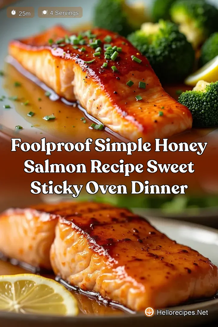 Foolproof Simple Honey Salmon Recipe Sweet Sticky Oven Dinner