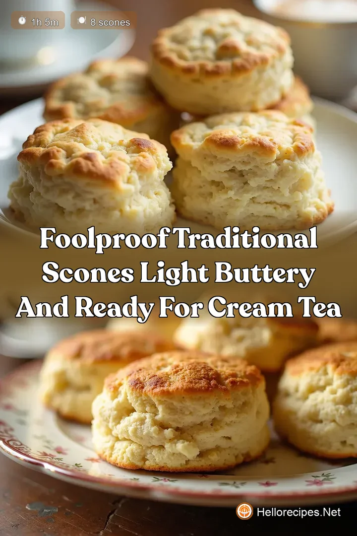 Foolproof Traditional Scones Light Buttery and Ready for Cream Tea