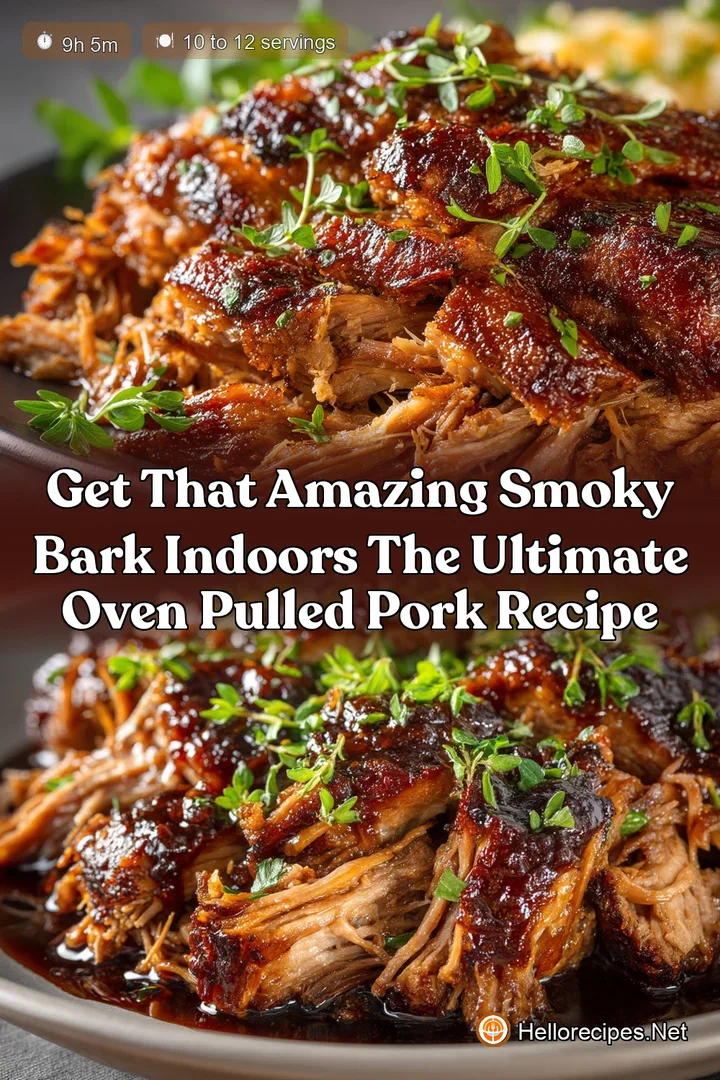 Get That Amazing Smoky Bark Indoors The Ultimate Oven Pulled Pork Recipe