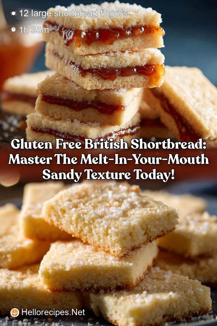 Gluten Free British Shortbread: Master the melt-in-your-mouth sandy texture today!