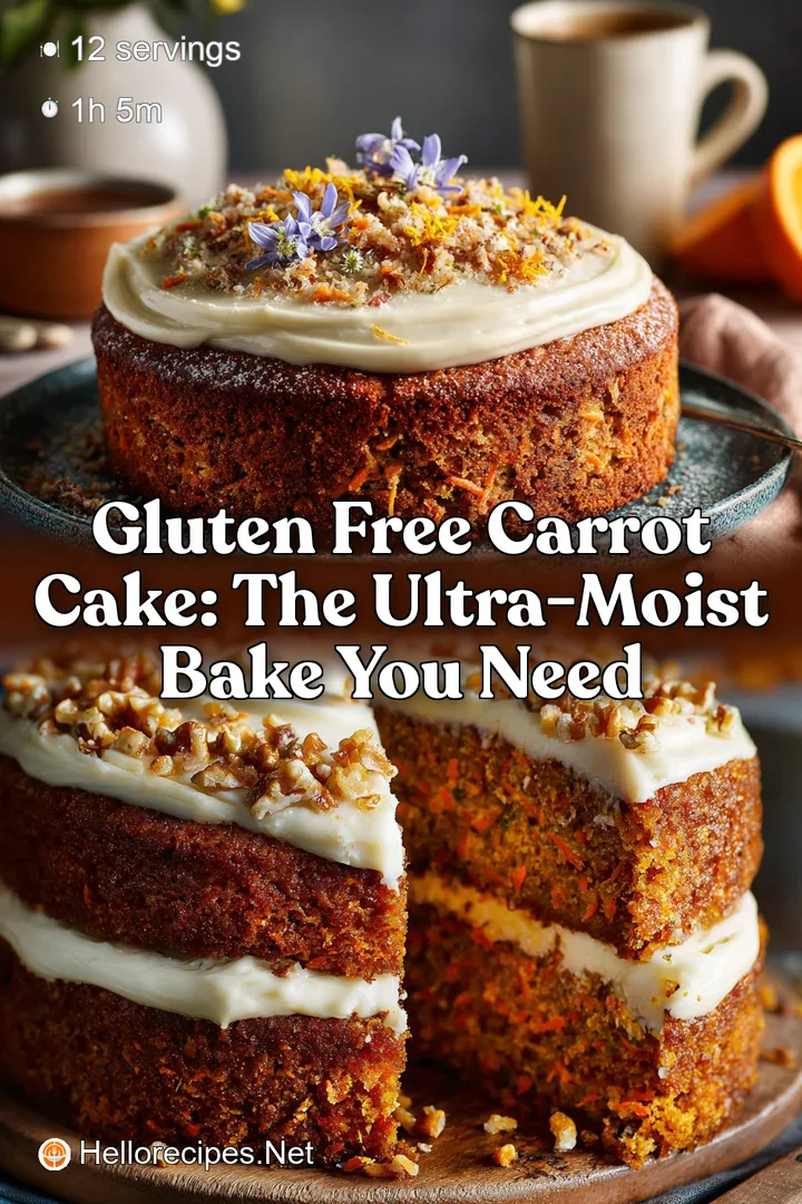 Gluten Free Carrot Cake: The Ultra-Moist Bake You Need