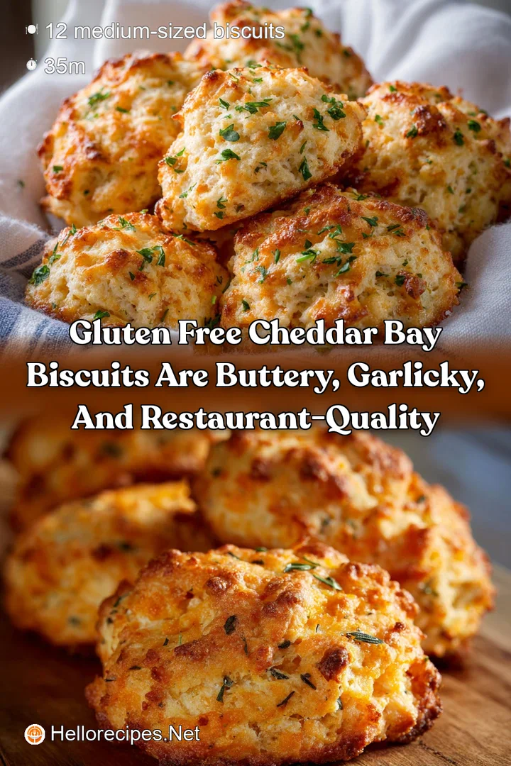 Gluten Free Cheddar Bay Biscuits are Buttery Garlicky and Restaurant-Quality