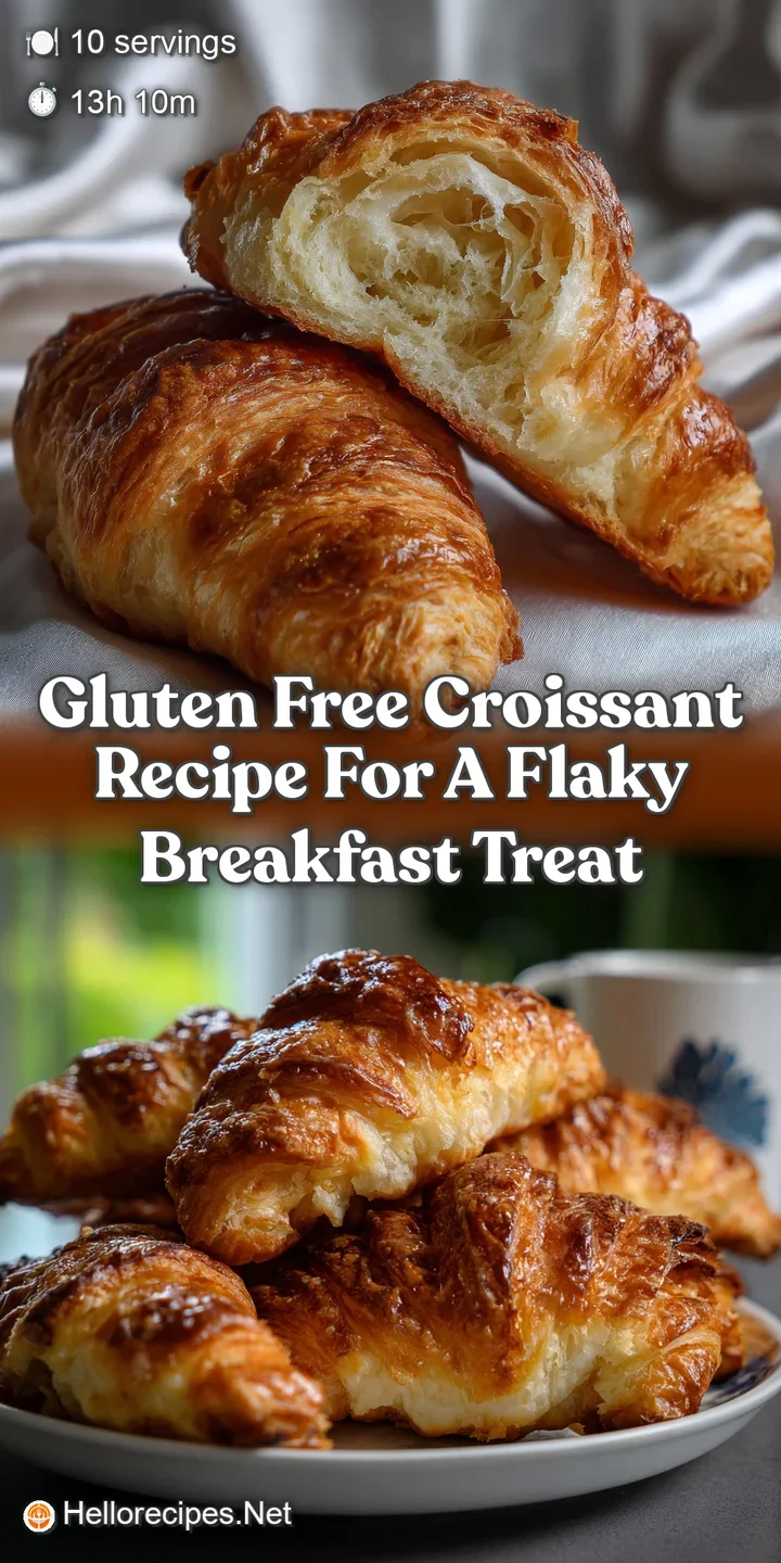 Close-up of a croissant, revealing the intricate, layered structure. Warm, inviting tones, from light golden-brown to butt...