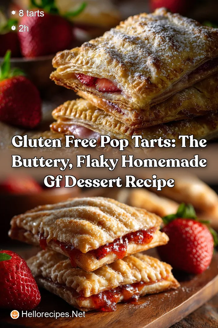 Gluten Free Pop Tarts: The Buttery Flaky Homemade GF Dessert Recipe