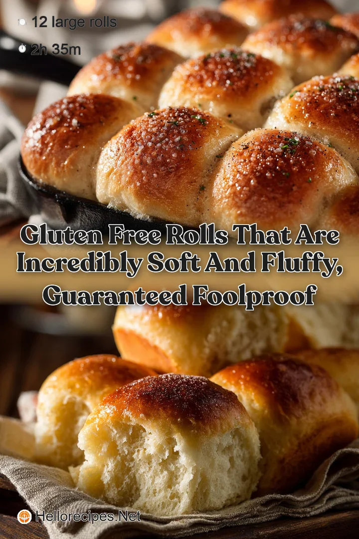 Gluten Free Rolls that are incredibly soft and fluffy guaranteed foolproof