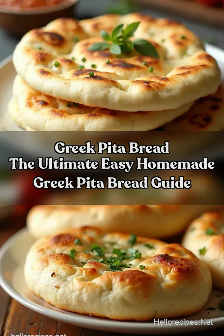Greek Pita Bread The Ultimate Easy Homemade Greek Pita Bread Guide