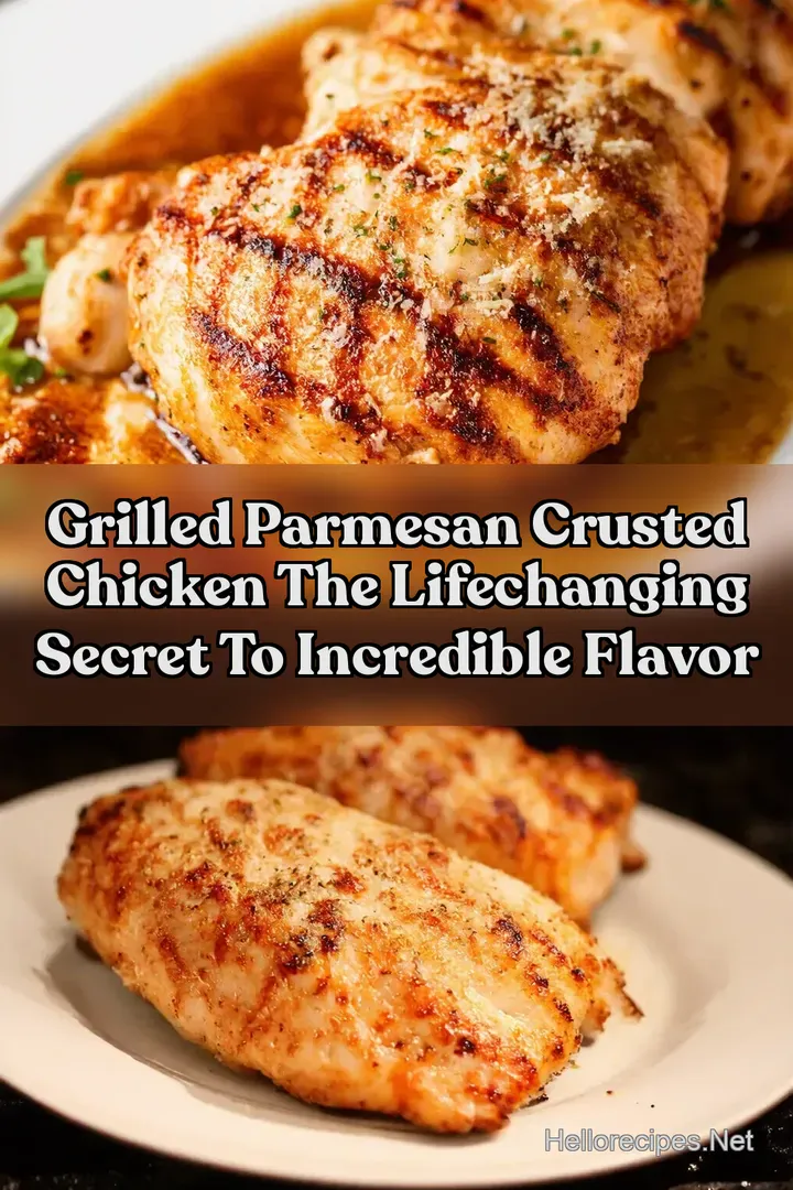 Grilled Parmesan Crusted Chicken The LifeChanging Secret To Incredible Flavor