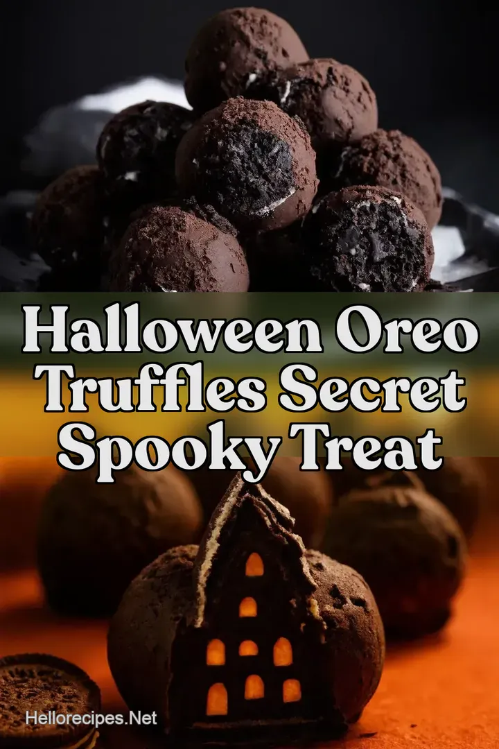 Halloween Oreo Truffles Secret Spooky Treat